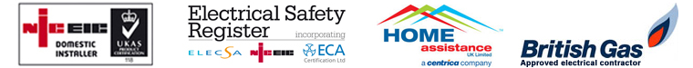 NICEIC Logo, Home Assistance Logo, British Gas Logo